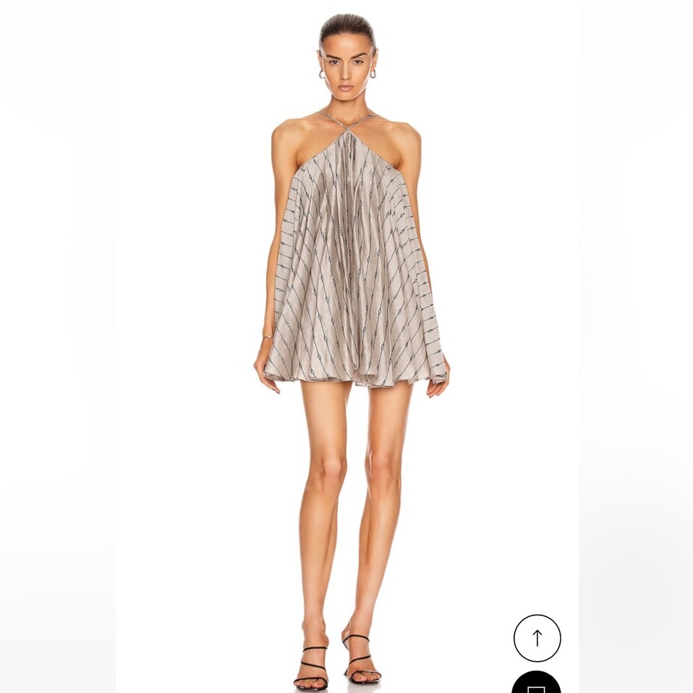 ATOÌR  Somebody Told Me mini dress, Opal Grey, in Size M. NWT